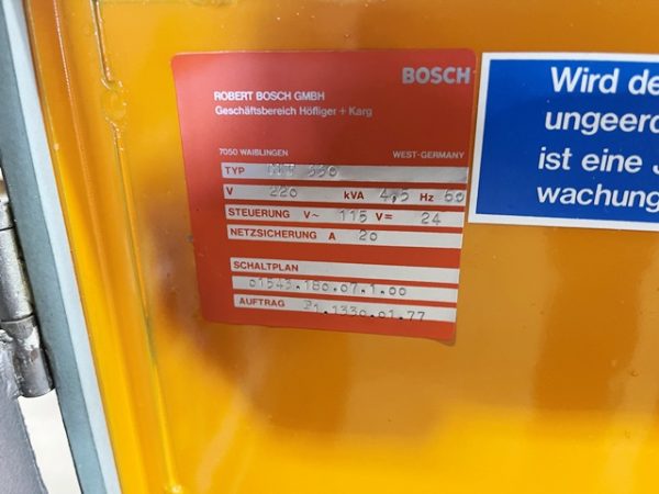 BOSCH CAPSULE FILLER MODEL 330 W/VACUUM PUMP & SIZE 00 & 0 CAPSULE CHANGE PARTS - Image 3