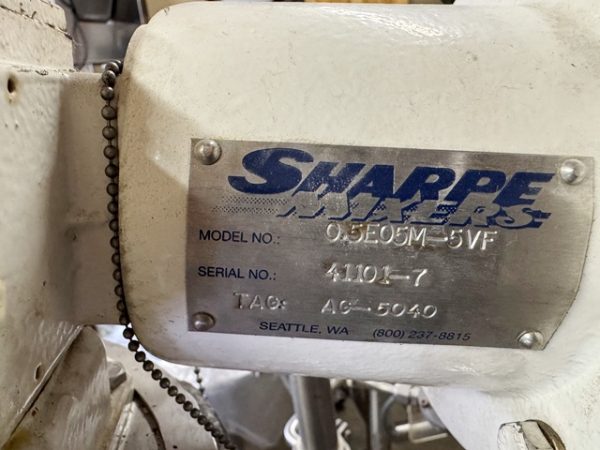 DCI 316 SS POLISHED AGITATED JACKETED VESSEL W/SPRAY BALL BOLT ON REMOVABLE COVER - Image 3