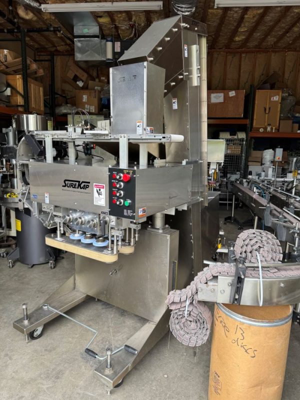 SUREKAP 6 SPINDLE CAPPER-MODEL SK 6000-BF 6 - Image 2