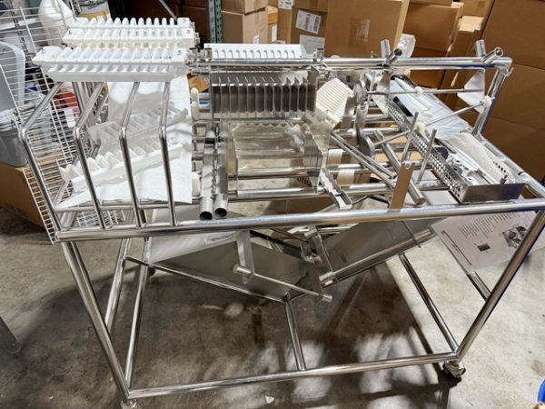 *SOLD* CREMER CF 1220-2, 24 LANE COUNTER WITH DUAL LANE CONVEYOR - Image 8